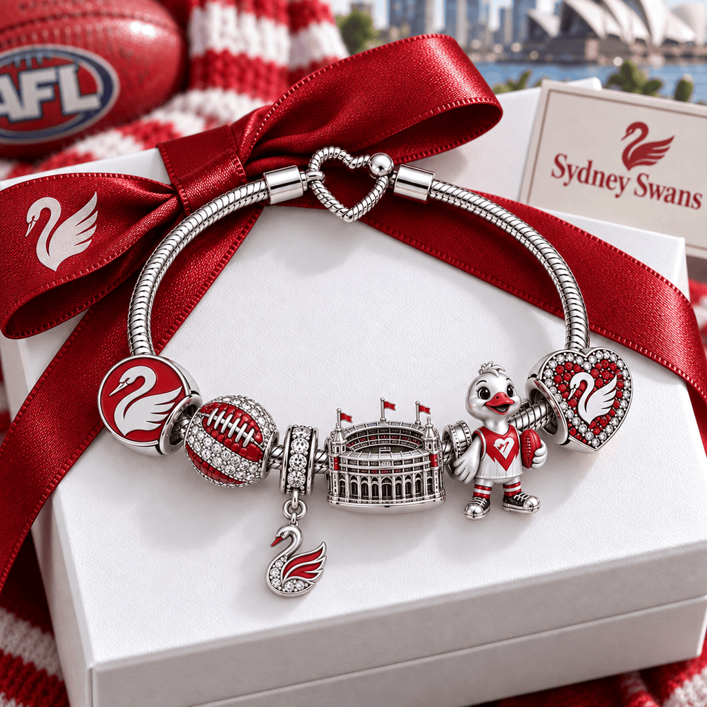 SNSW Silver Charm Bracelet Set VTH