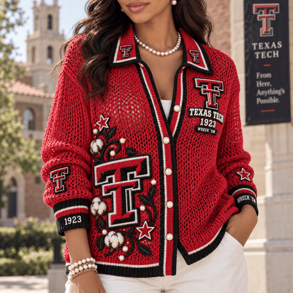 TTRR Women’s Open-Knit Cardigan HTTT