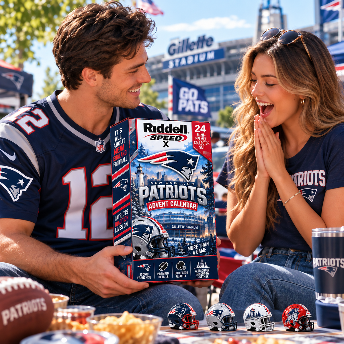 Premium NEP Mini Helmet Advent Calendar NTNA