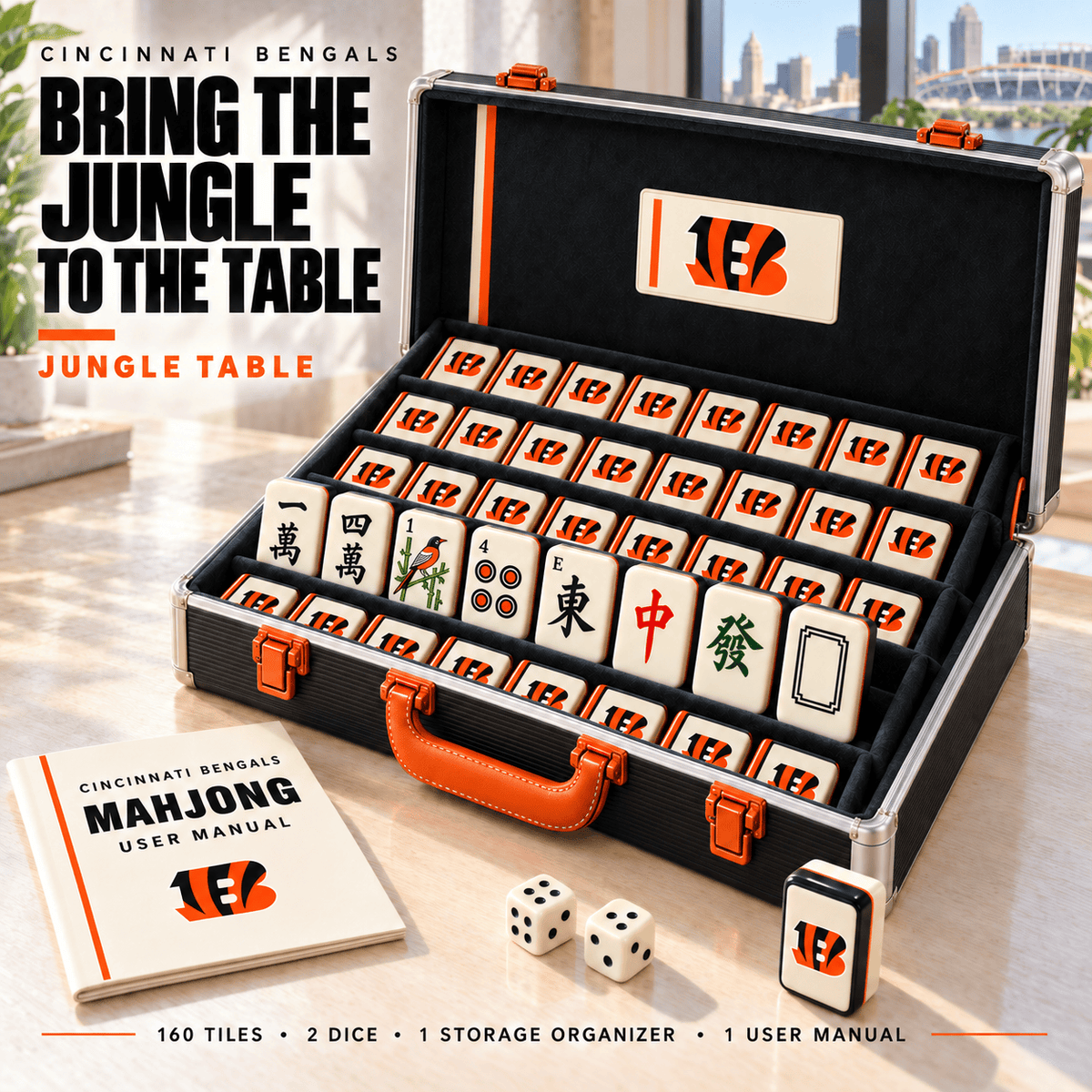 Premium CCBG Mahjong Tiles Set TTMH