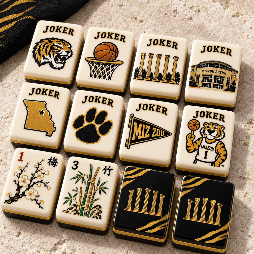 Premium MSTG Mahjong Tiles Set TNSM