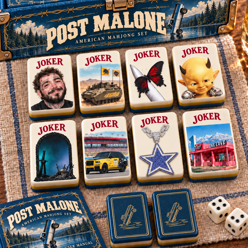 Premium PTML Mahjong Tiles Set TTMH