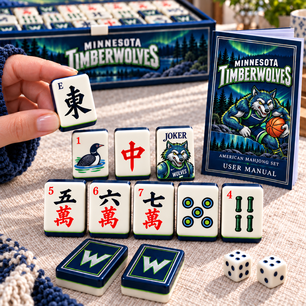 Premium MTBW Mahjong Tiles Set TTMH