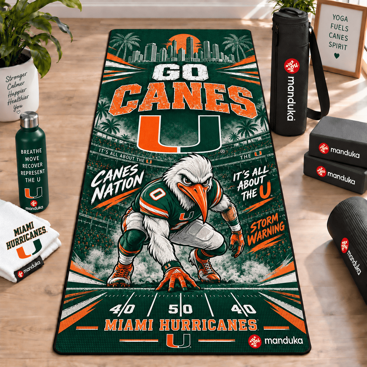 MHC Premium Printed Yoga Mat BMD