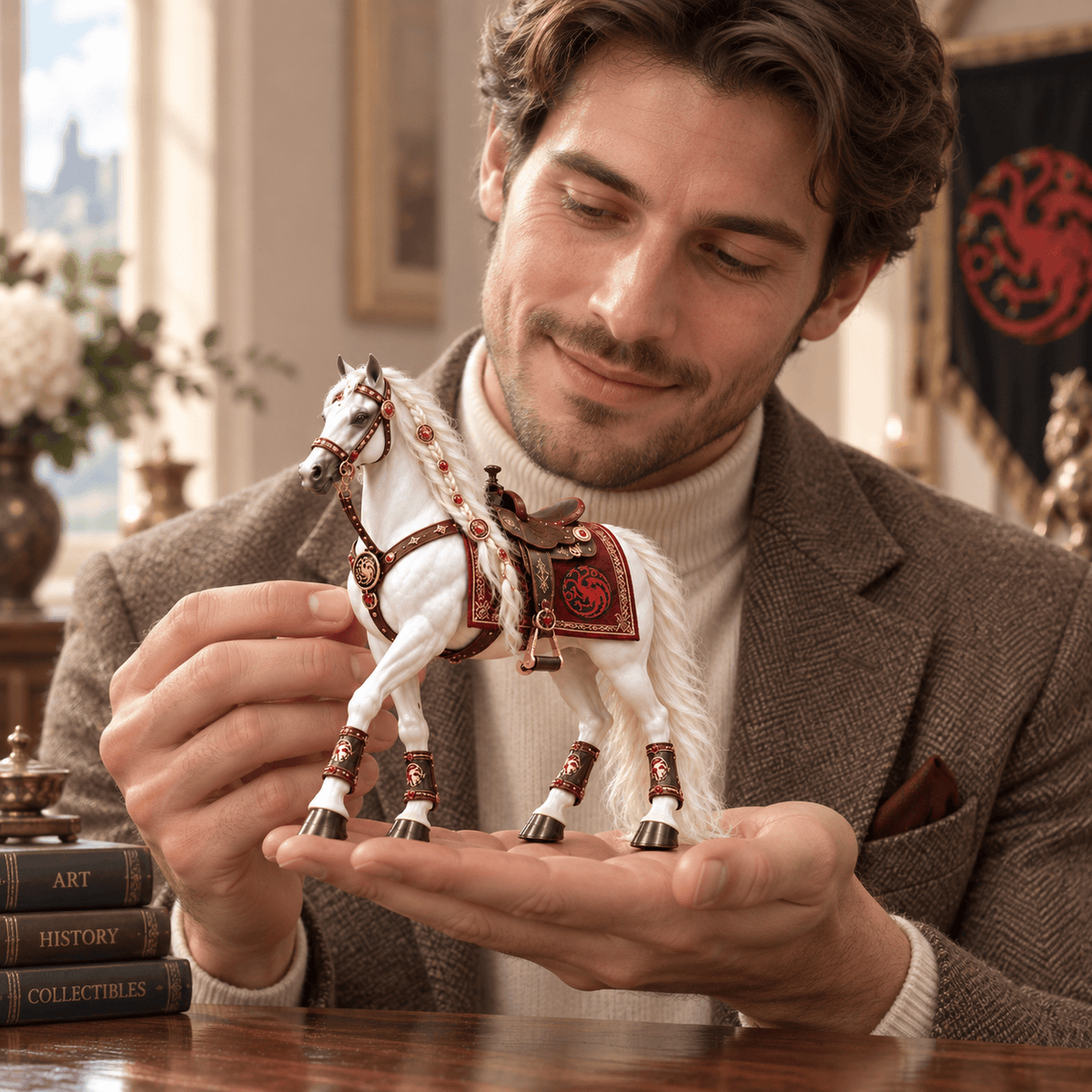Premium GOT Heritage Horse Collectible Set PDL