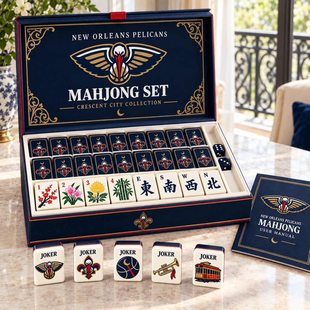 Premium NOP Mahjong Tiles Set PVNA