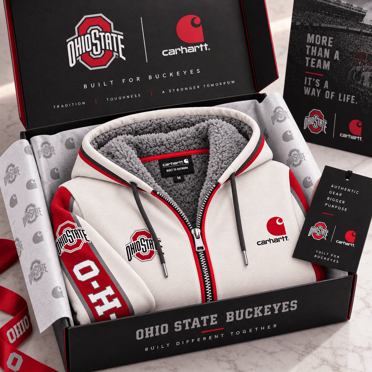 OSB Premium zip-up hoodie BMD
