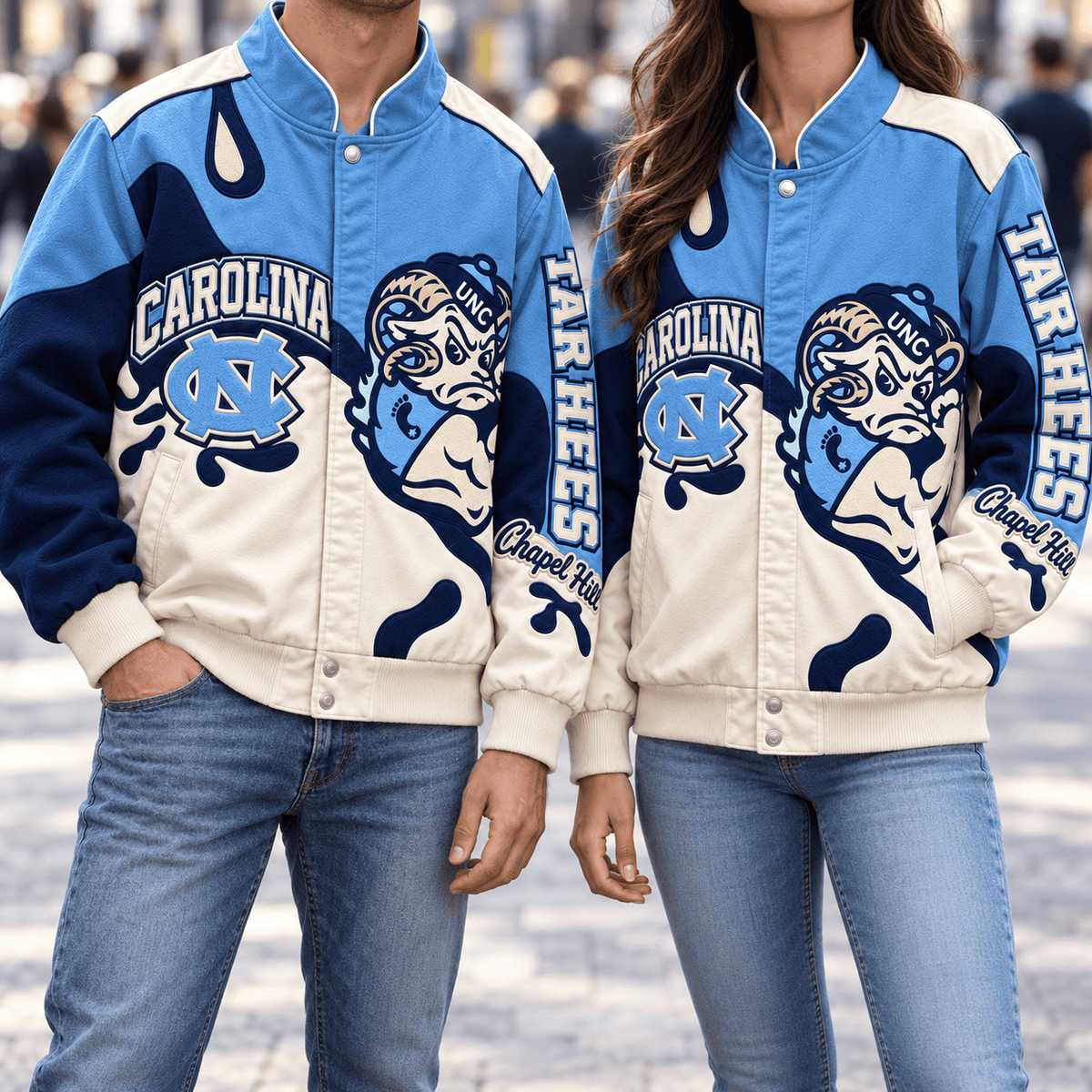 UNC Varsity Bomber Jacket NTKO