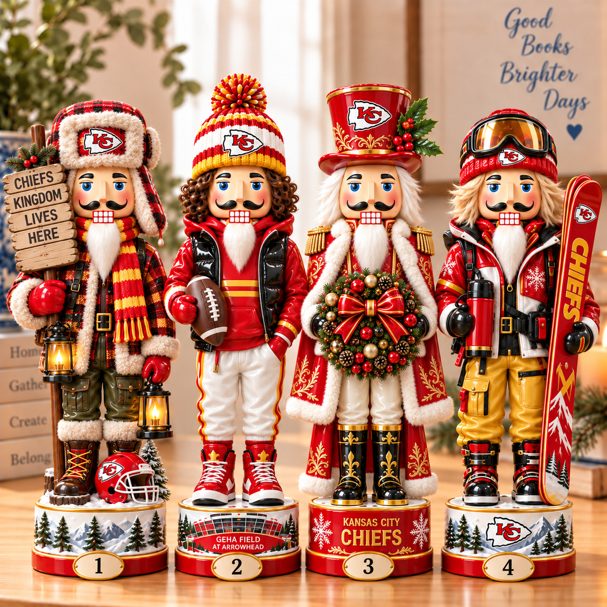 KCC Premium Christmas Nutcracker Collector Set NTTB