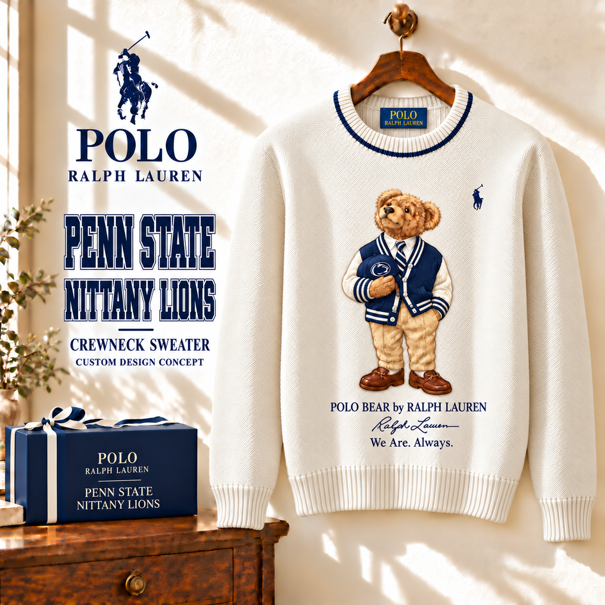 PSNL Premium Crewneck Swerater NHVH