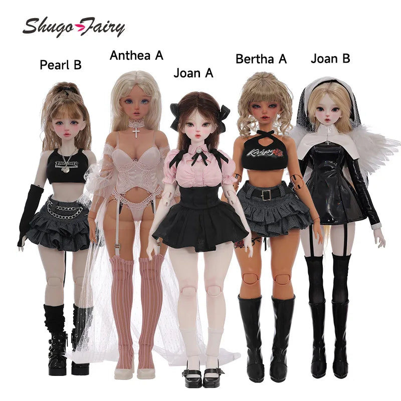 ShugaFairy Joan Pearl Bertha Anthea BJD Doll 1/4  Large Breast Meat Leg  Exquisite Limited Edition Collectible Ball Jointed Doll