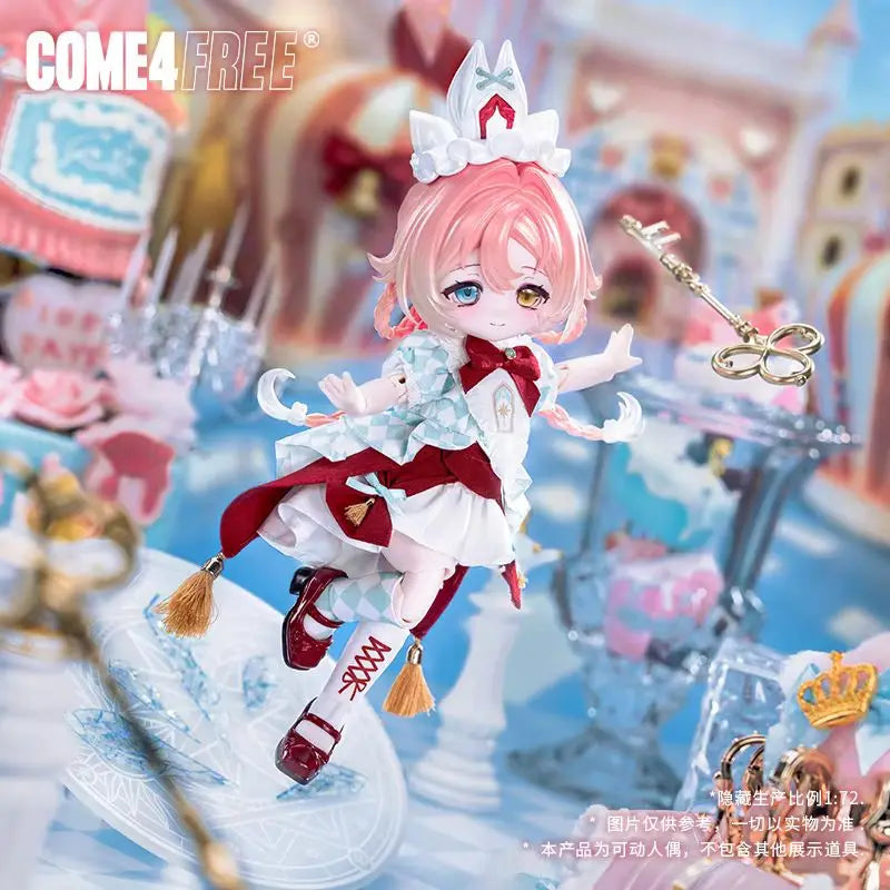 Genuine Bonnie's Dream of Toy Box Series 1/6 Action Figure BJD Blind Box Cute Doll Model Mystery Box children Collect Gift Toy