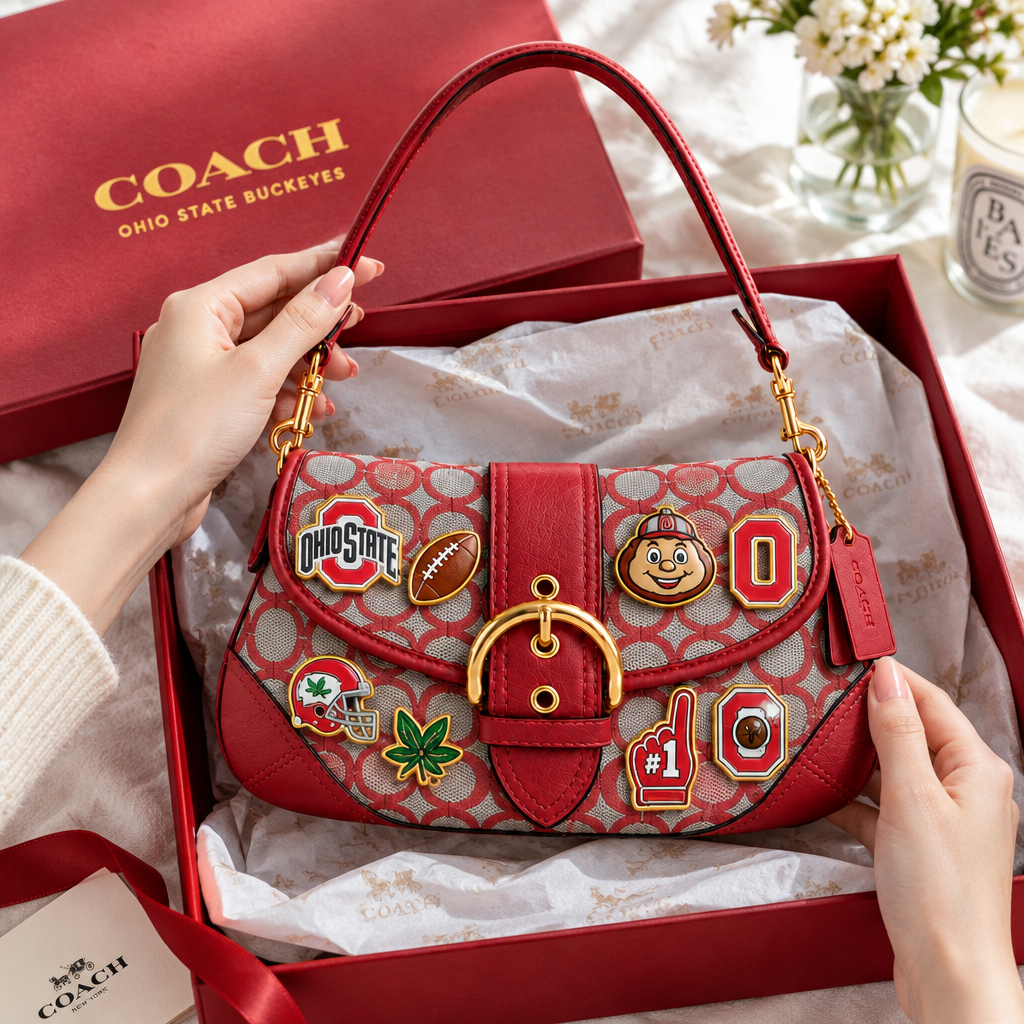 Ohio State Buckeyes Soho Bag With Charm