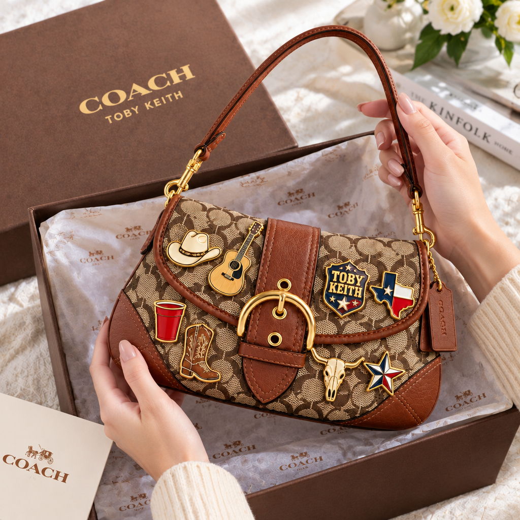 Toby Keith Soho Bag With Charm